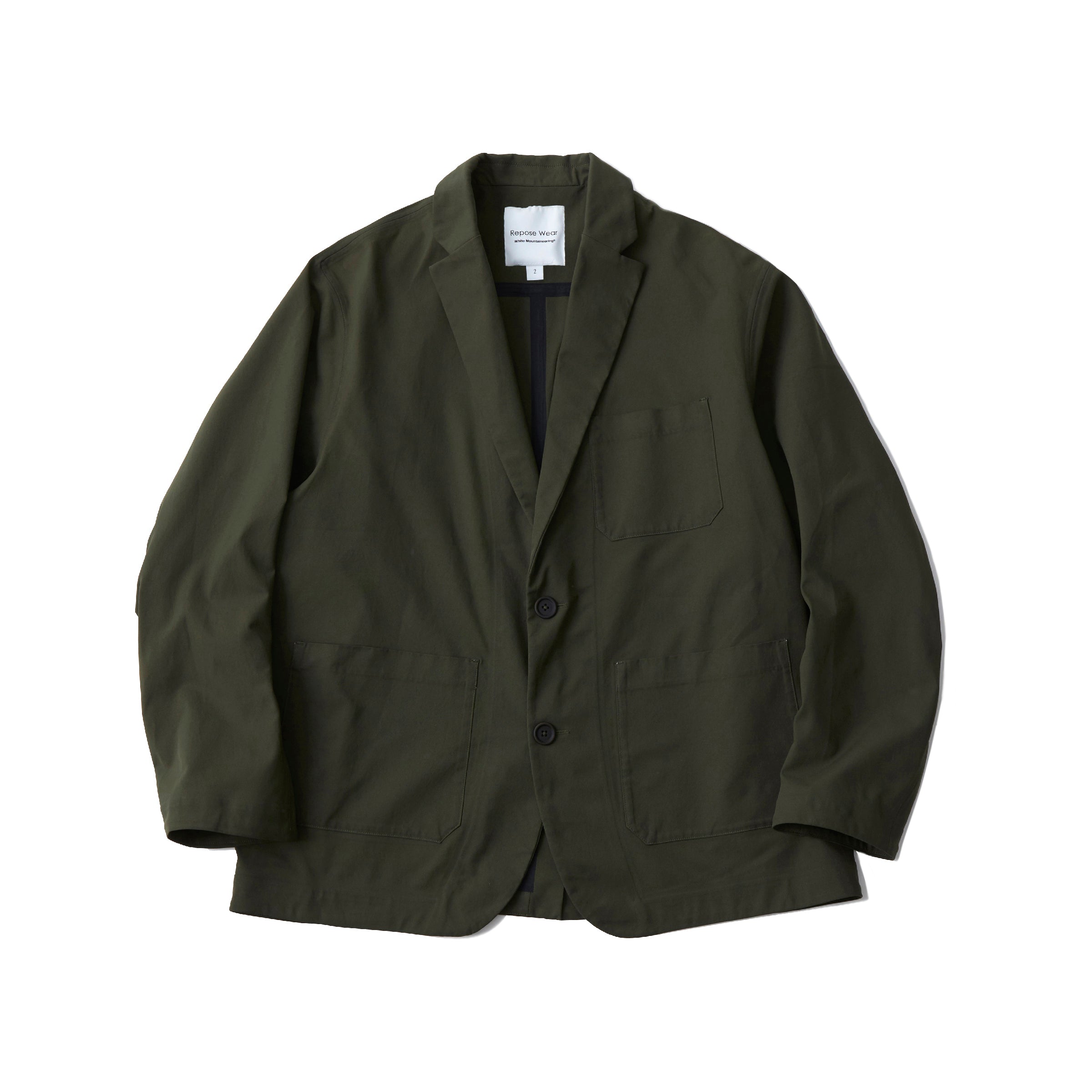 GARMENT DYE TAILORED JACKET – White Mountaineering OFFICIAL WEB SITE