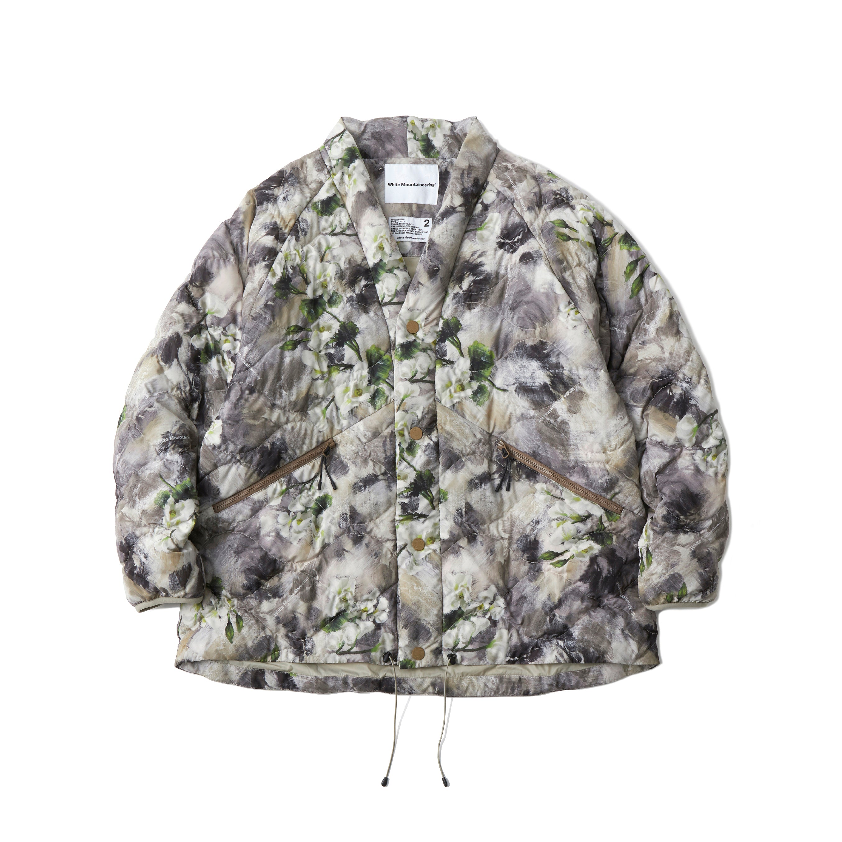 WM × TAION FLORAL QUILTED HANTEN – White Mountaineering OFFICIAL