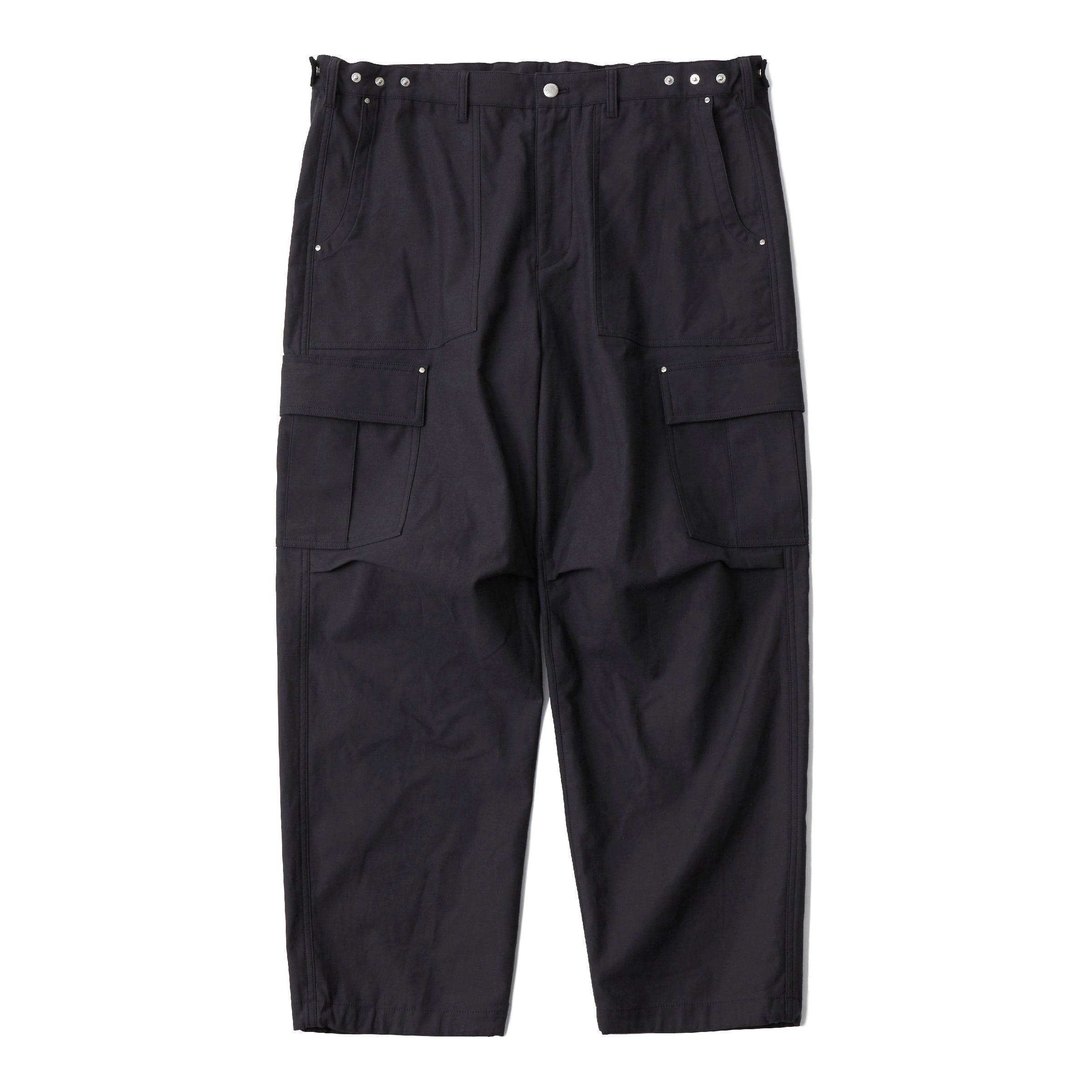 BACK SATIN FIELD PANTS – White Mountaineering OFFICIAL WEB SITE.