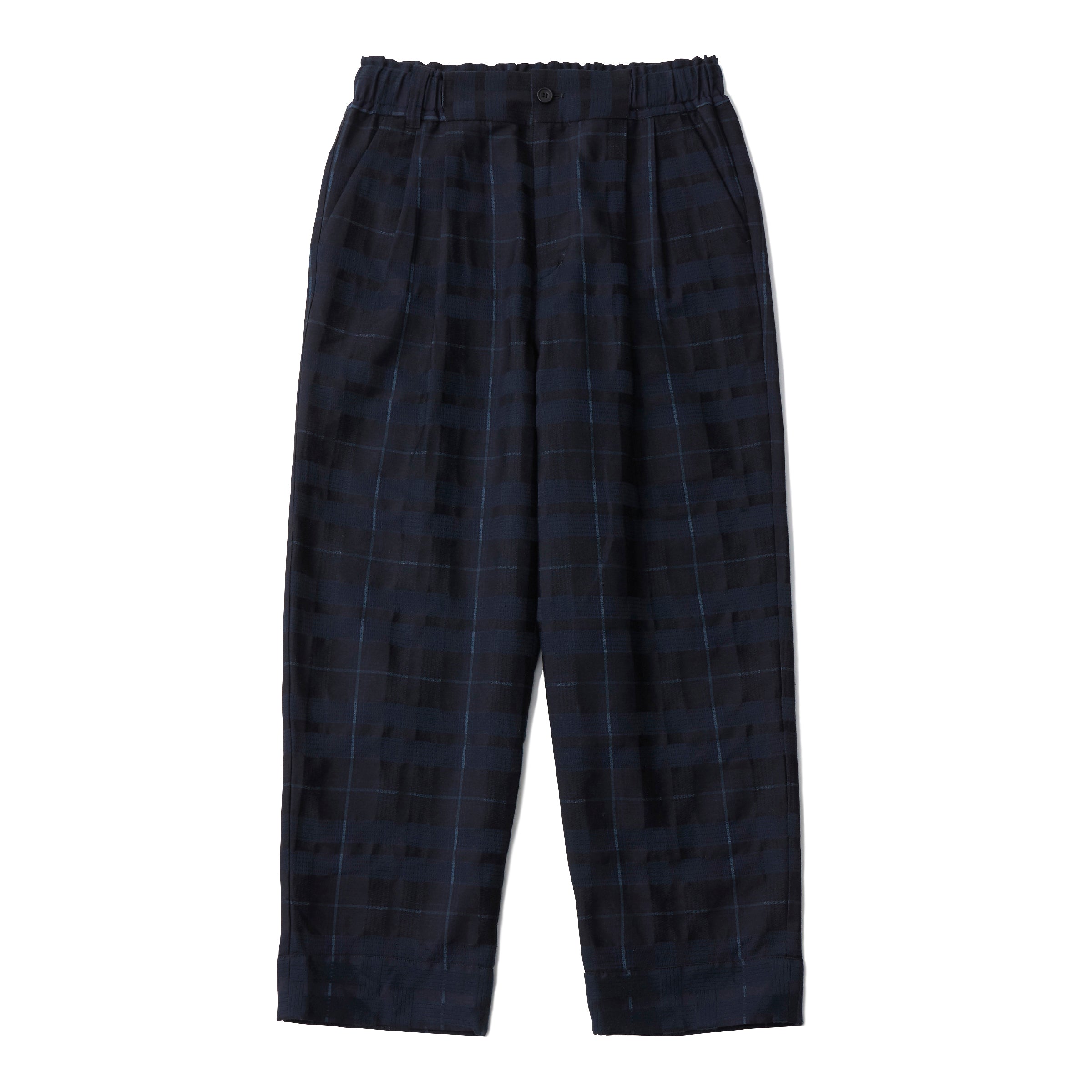 BIG CHECK 2TUCK PANTS – White Mountaineering OFFICIAL WEB SITE.