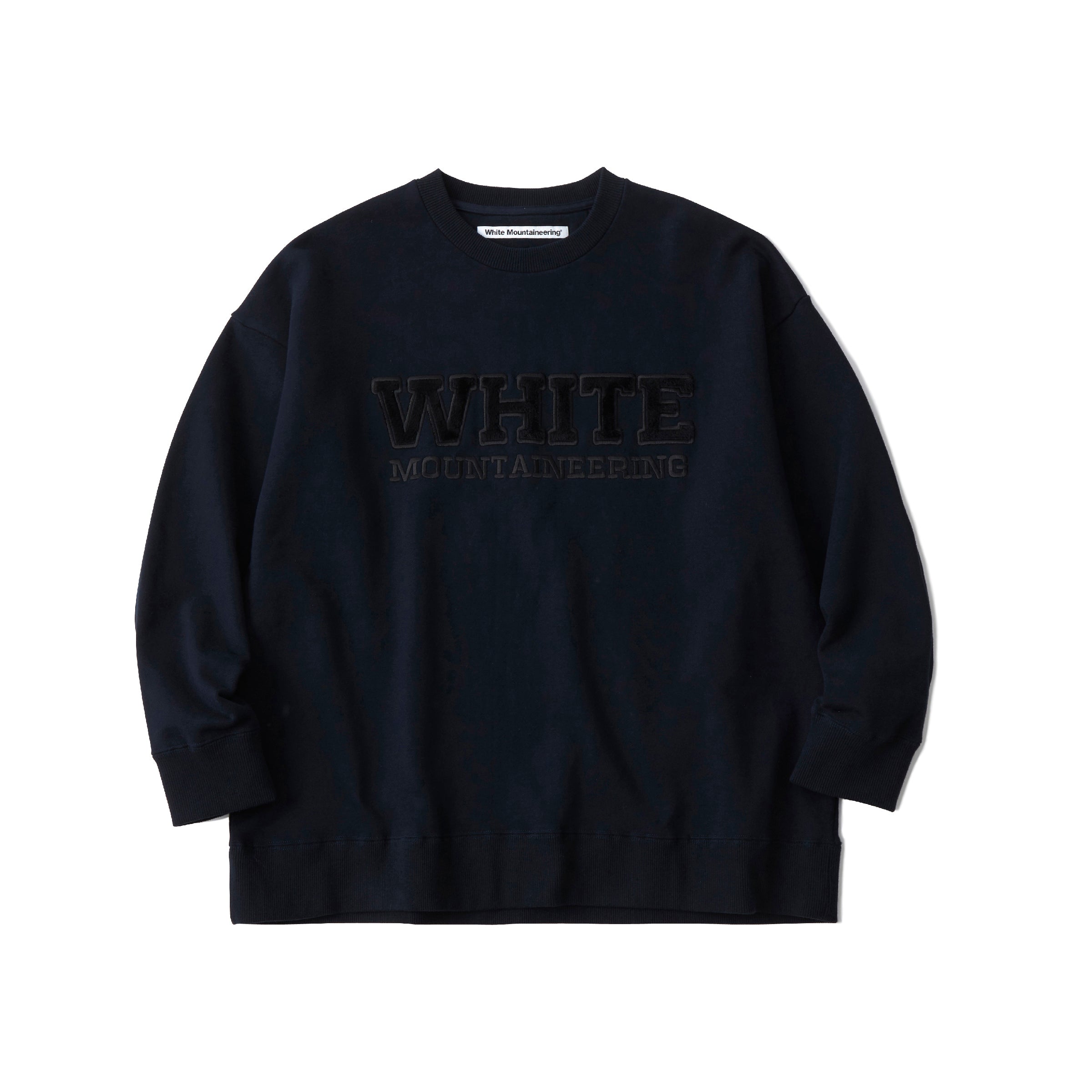 SHAGGY EMBROIDERY CREW NECK PULLOVER – White Mountaineering ...