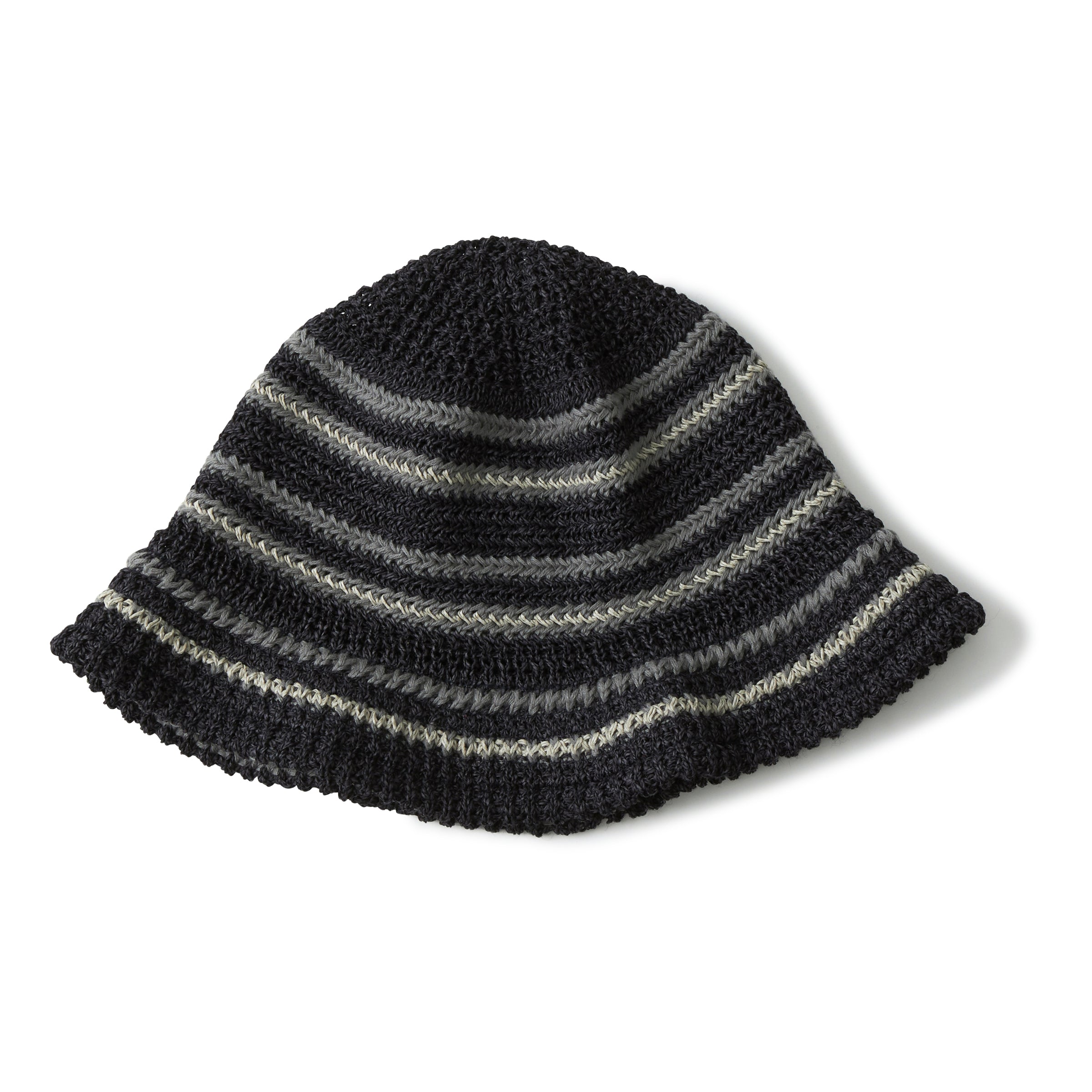 PAPER / COTTON KNITTD CRUSHER HAT – White Mountaineering 