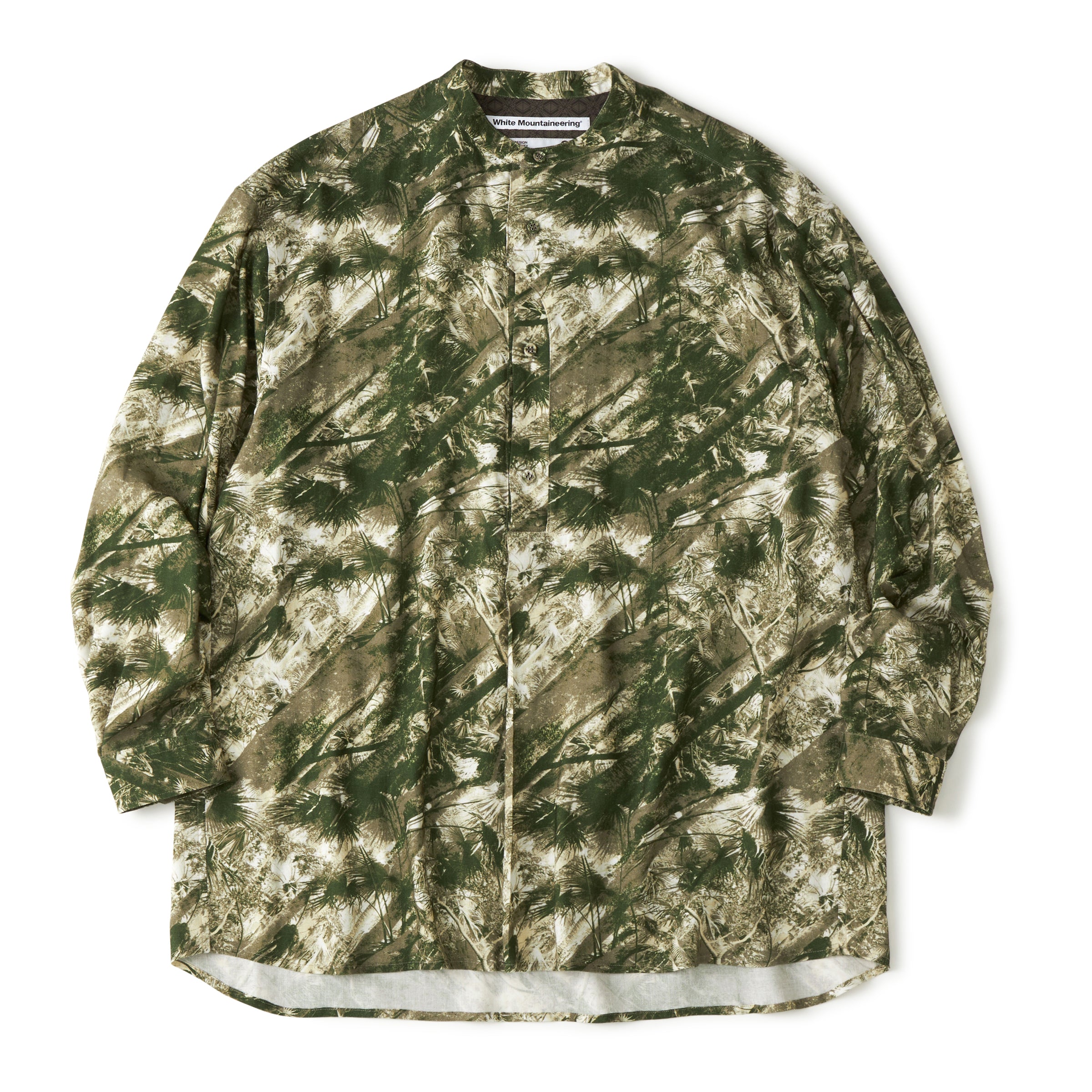 JUNGLE PATTERN SMOCK SHIRT – White Mountaineering OFFICIAL WEB SITE.