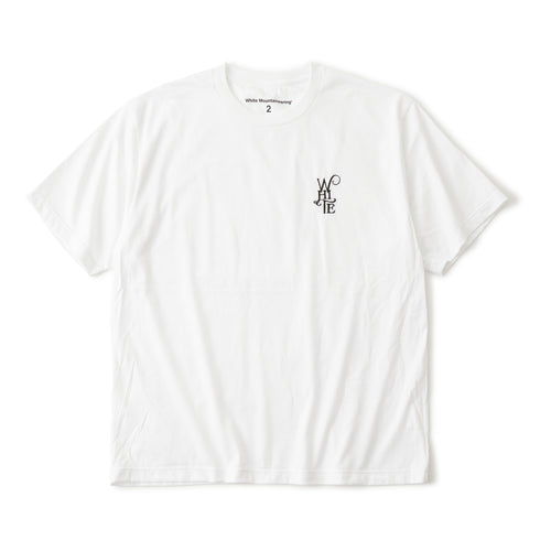 WM LOGO EMBROIDERY T-SHIRT – White Mountaineering OFFICIAL