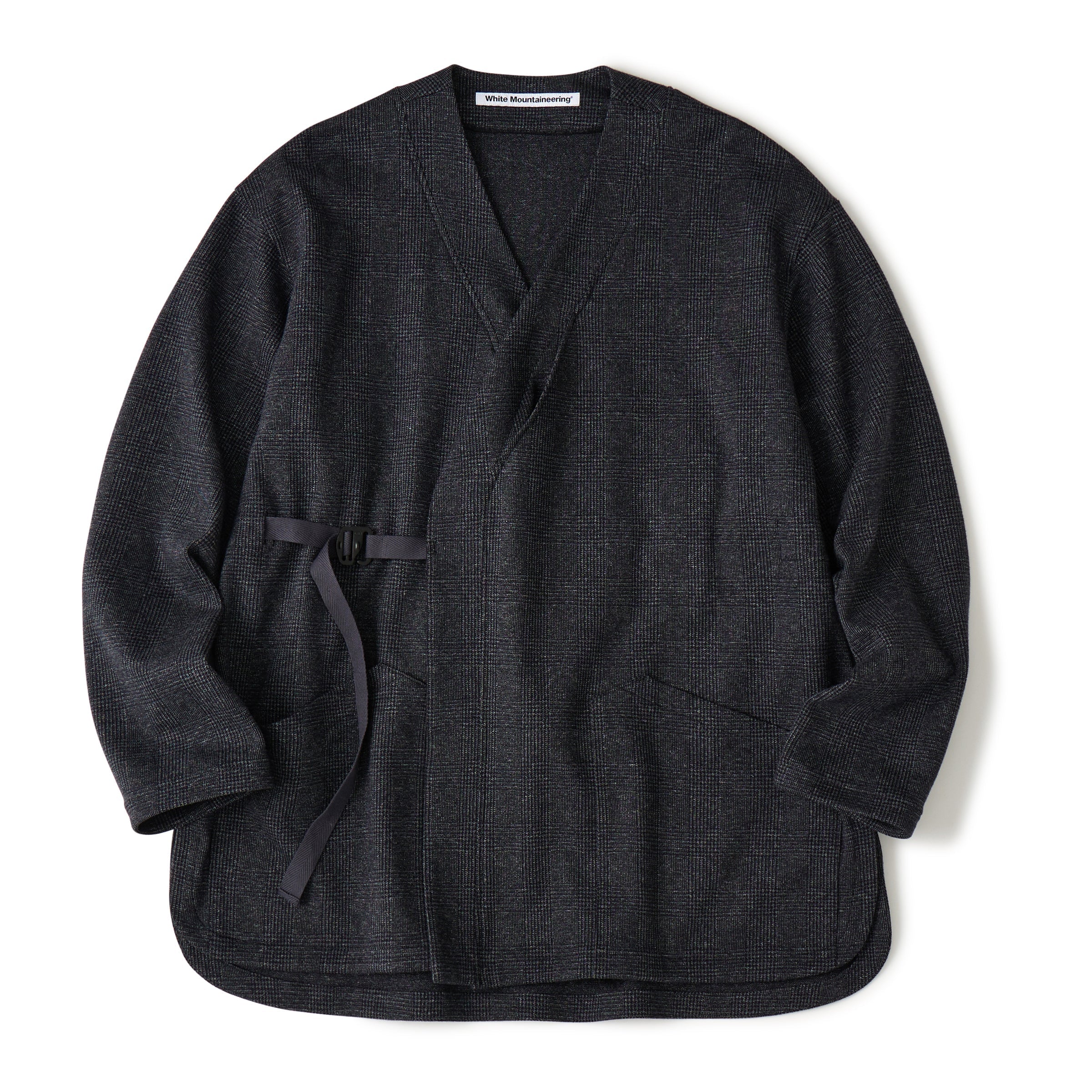 GLENCHECK KIMONO SHIRT – White Mountaineering OFFICIAL WEB SITE.