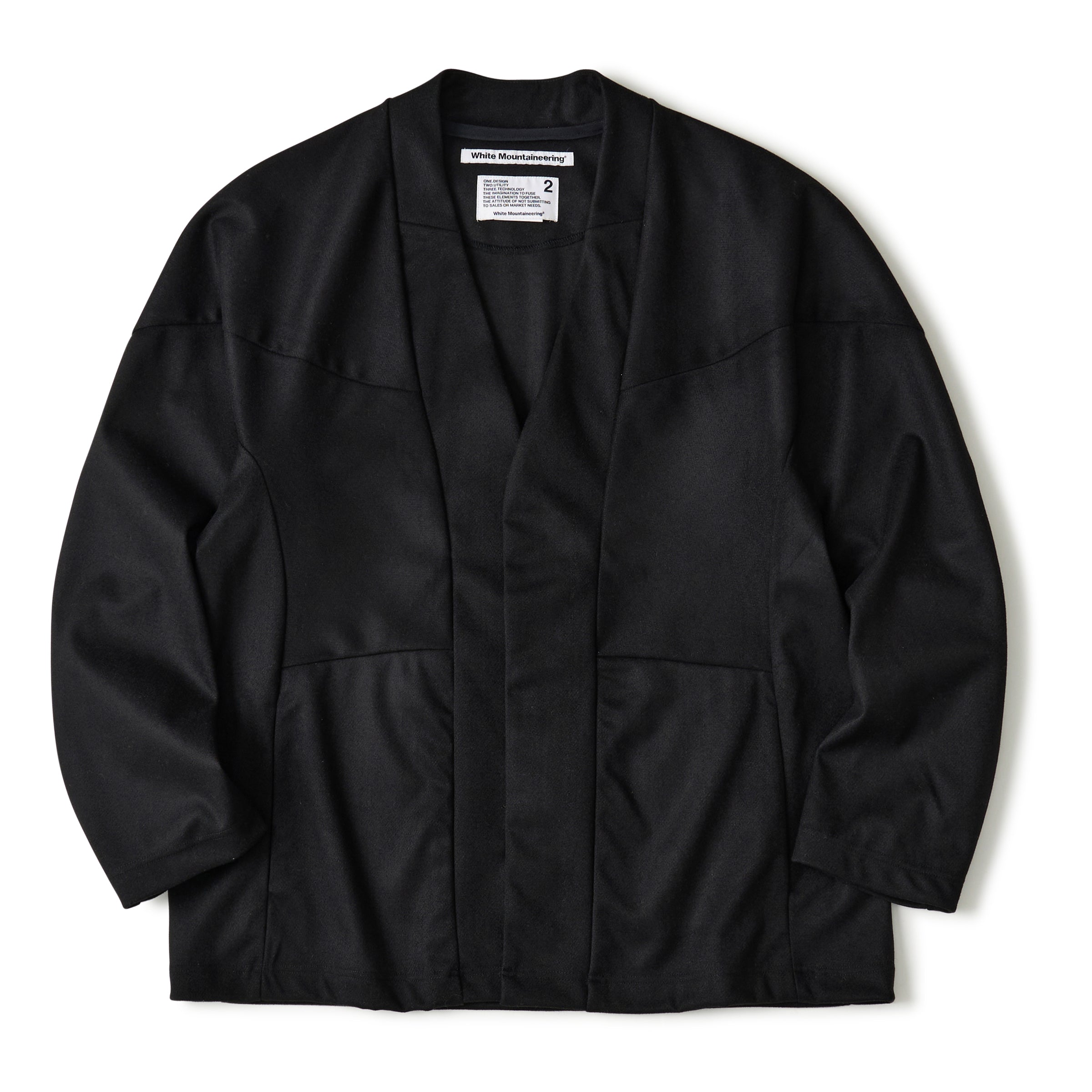 White Mountaineering RAMIETWILLED カーディガン WOOL MELTON CARDIGAN – White Mountaineering OFFICIAL WEB SITE.