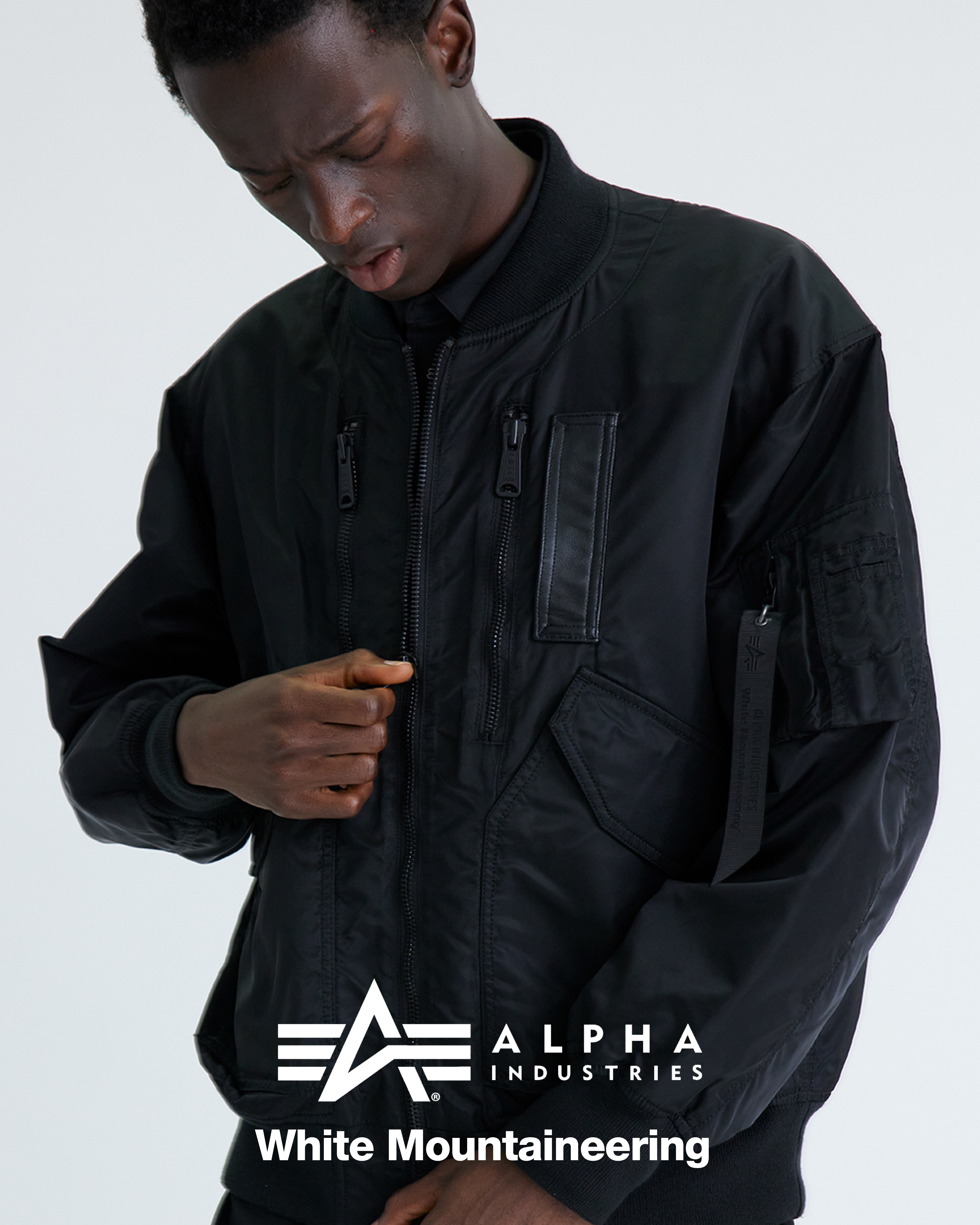White Mountaineering × Alpha Industries – White