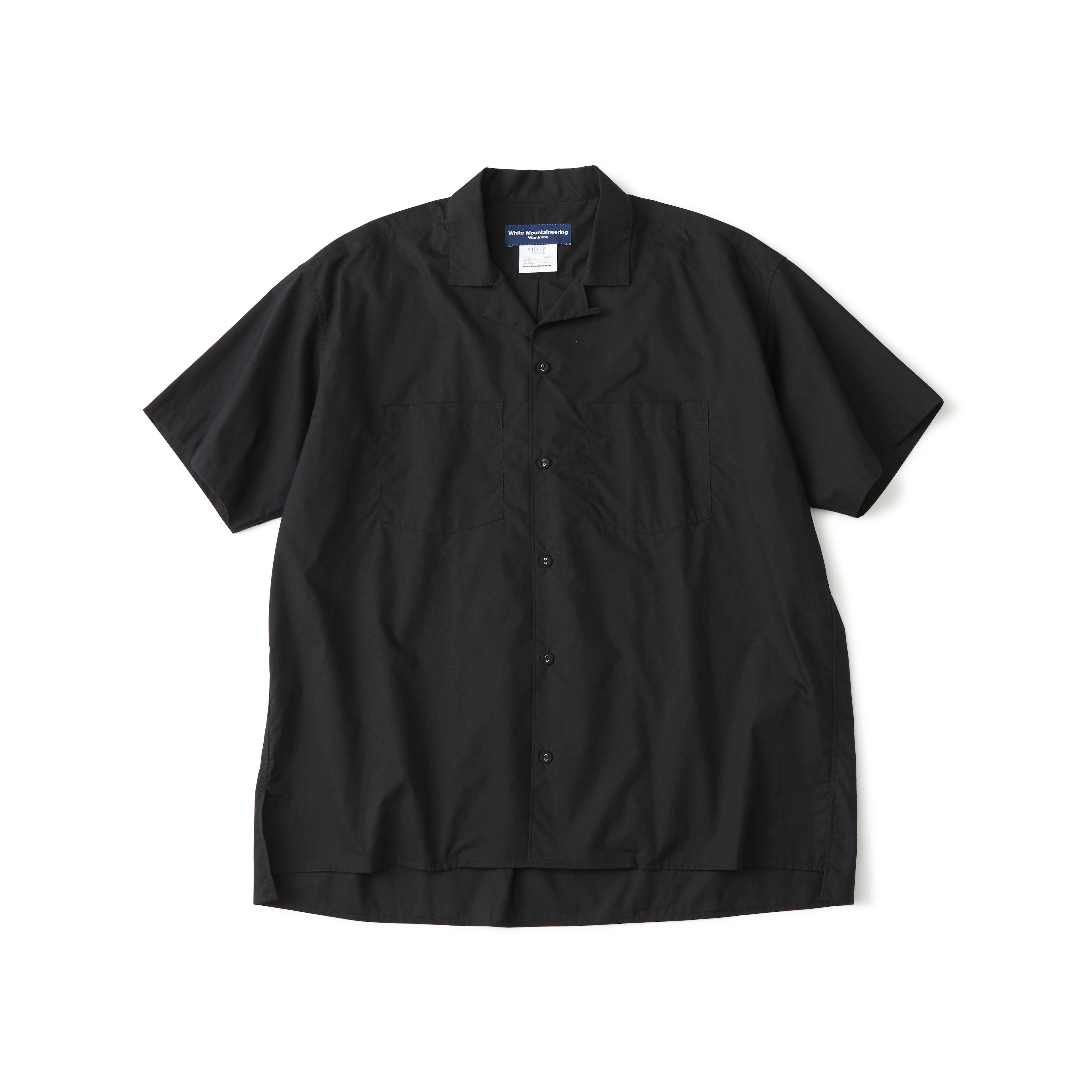 BROAD OPEN COLLAR SHIRT – White Mountaineering OFFICIAL WEB SITE.