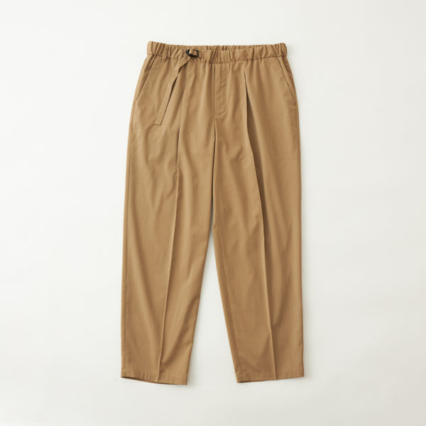 1 TUCK BELTED PANTS