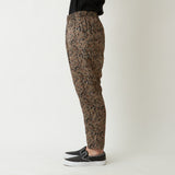 PAISLEY SATIN TAPERED EASY PANTS