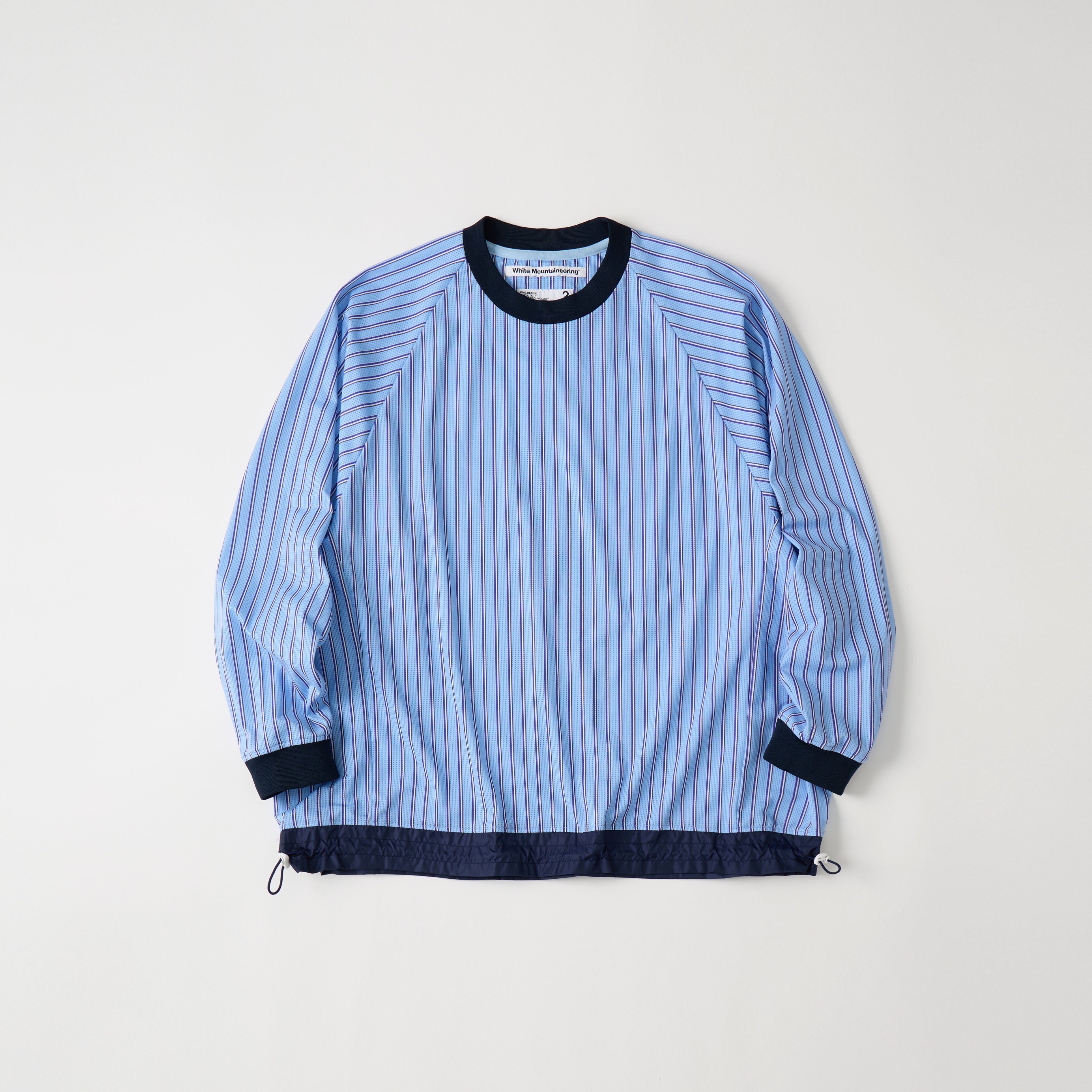 STRIPE RAGLAN PULLOVER - White Mountaineering®︎ – White 