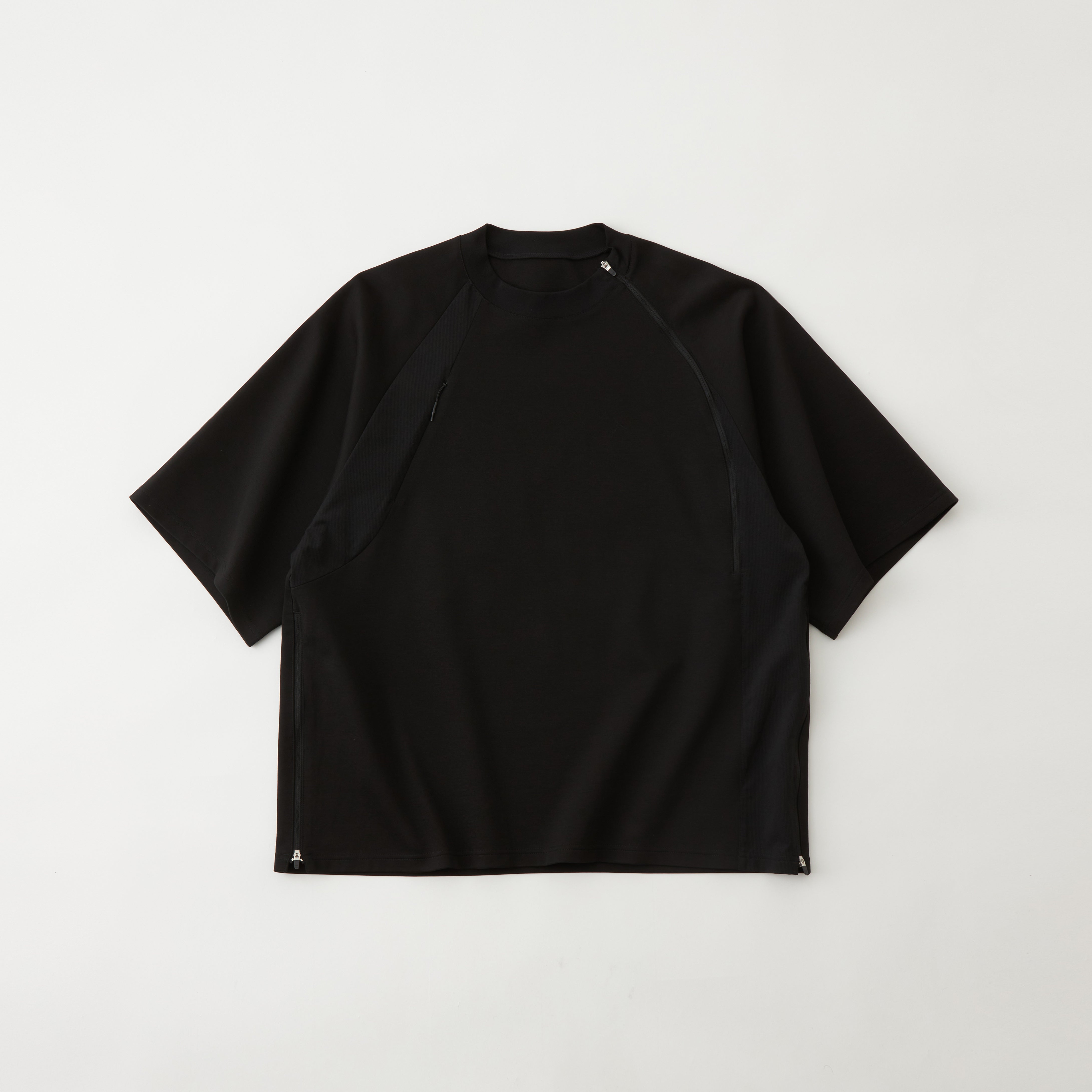 SIDE ZIP T-SHIRT