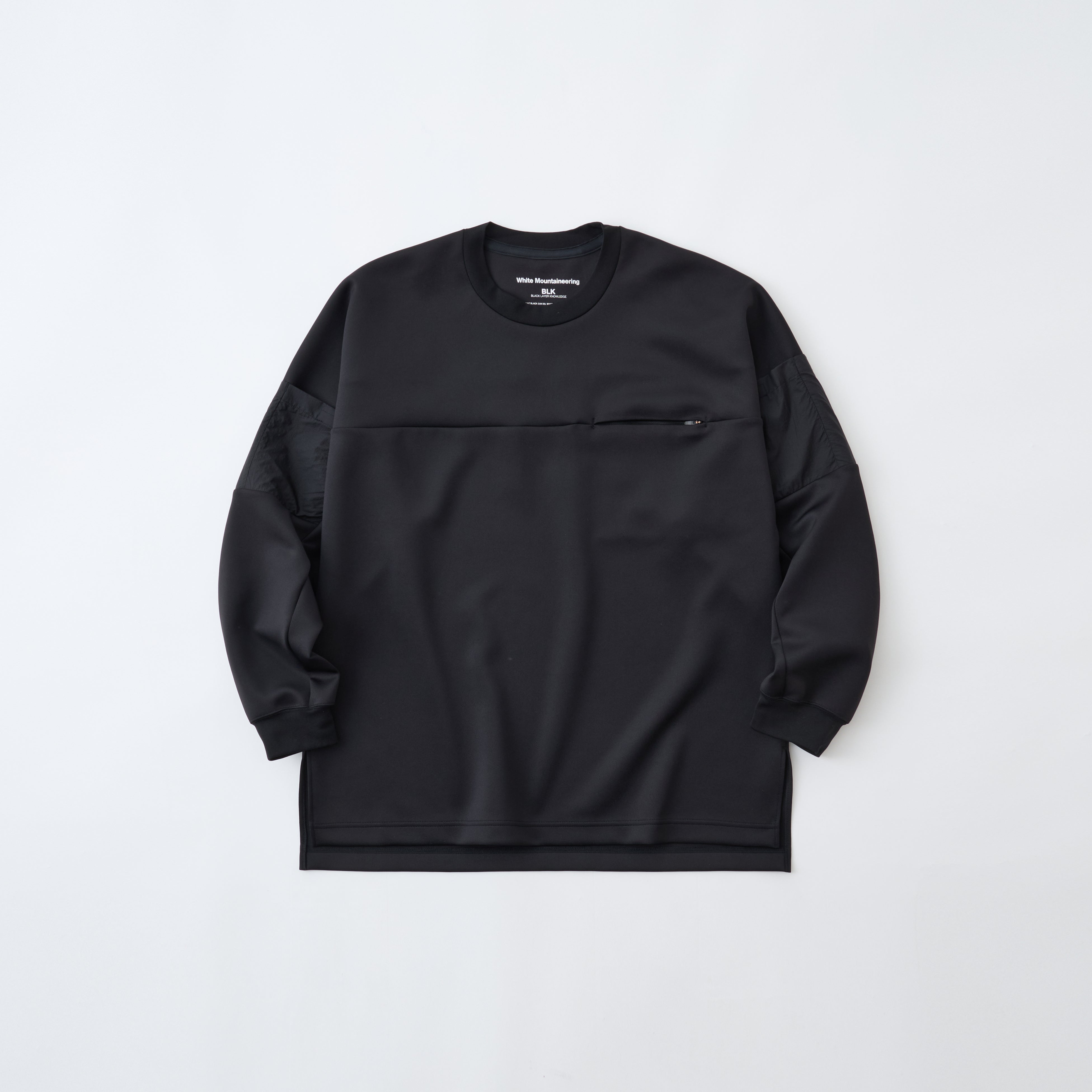 White Mountaineering Tシャツ サイズ2 SCUBA KNIT LONG SLEEVE T-SHIRT - White mountaineering
