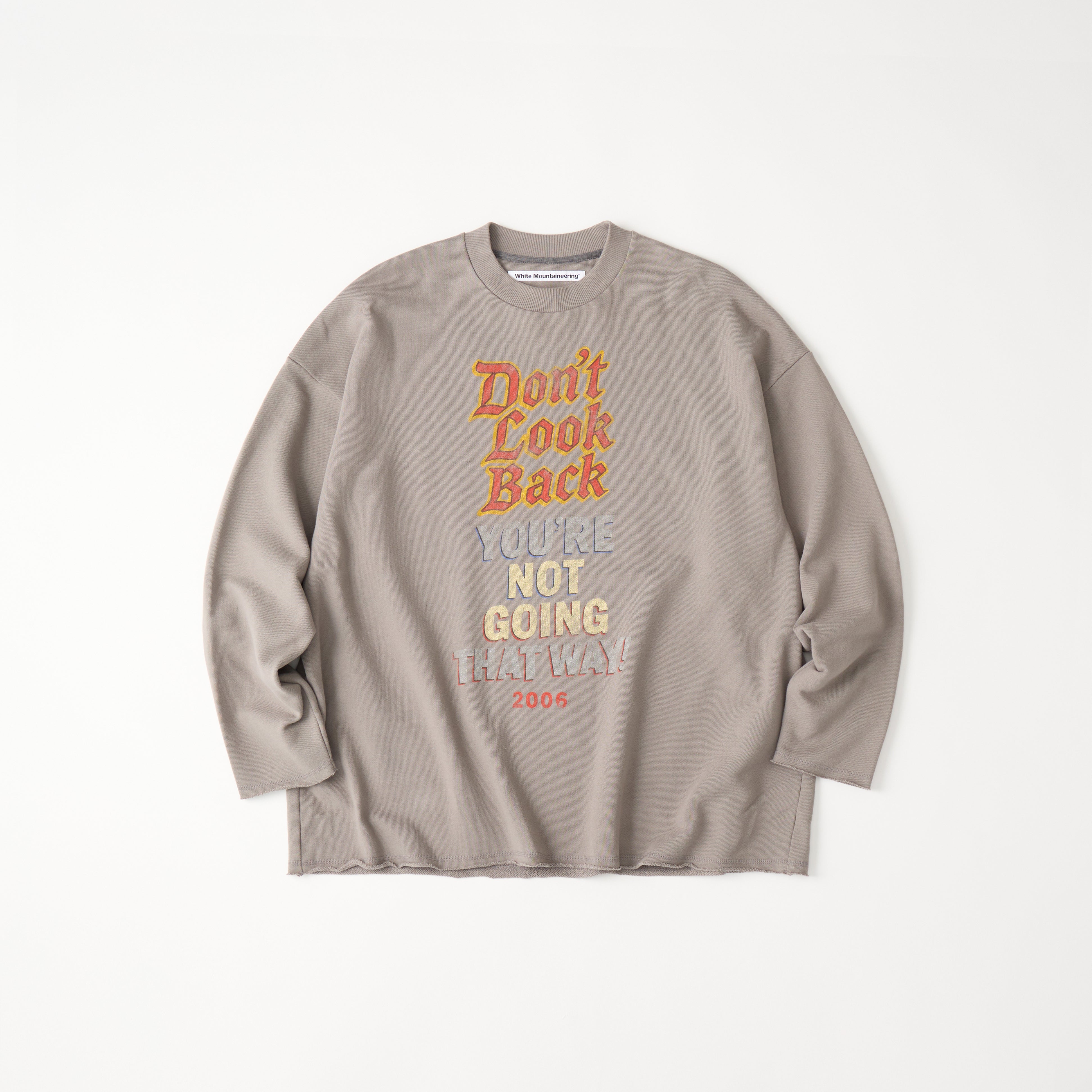 トップス WHITE MOUNTAINEERING LOGO SWEAT 2 VINTAGE SWEAT SHIRT - White Mountaineering®︎ – White