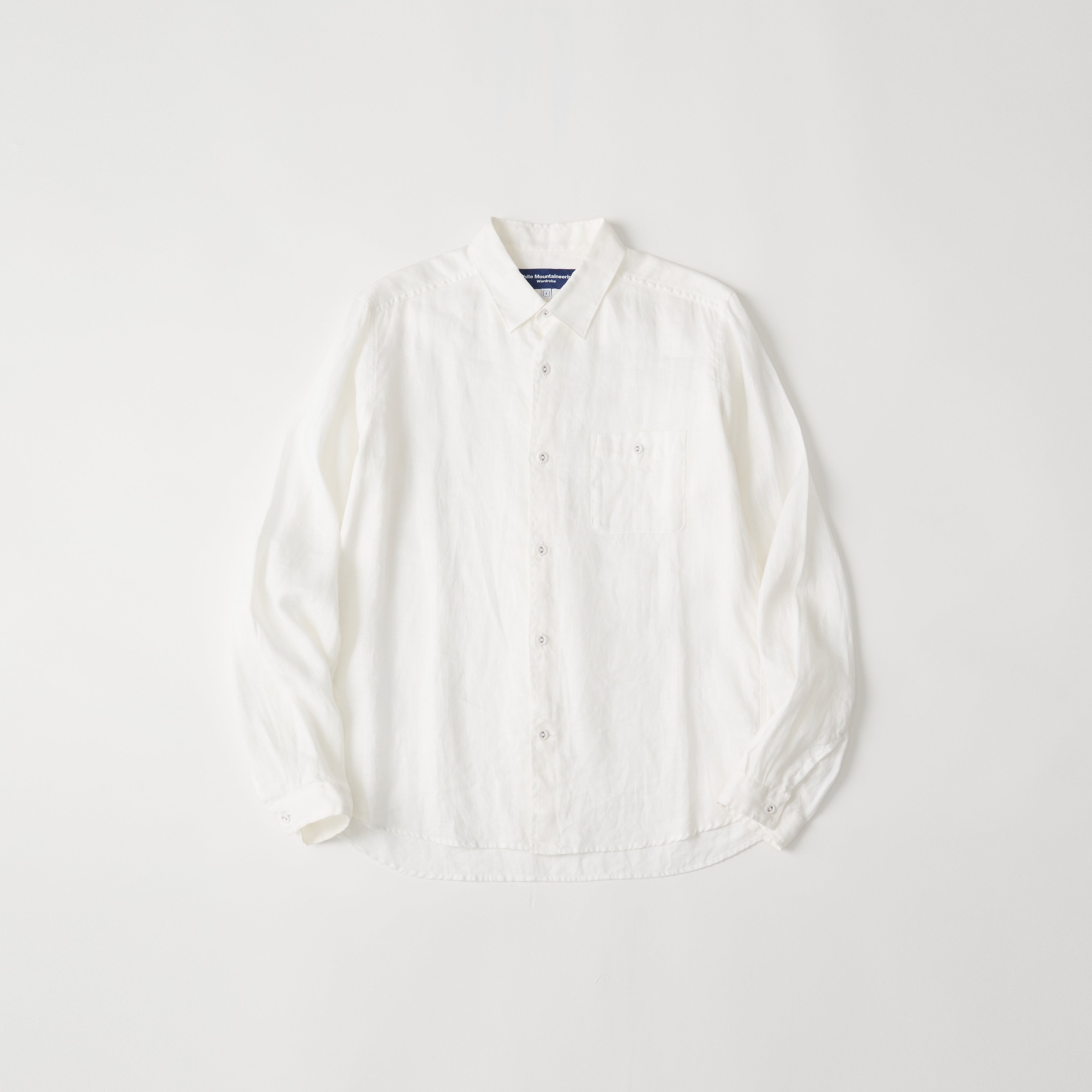 LINEN SHIRT - White Mountaineering®︎ – White Mountaineering