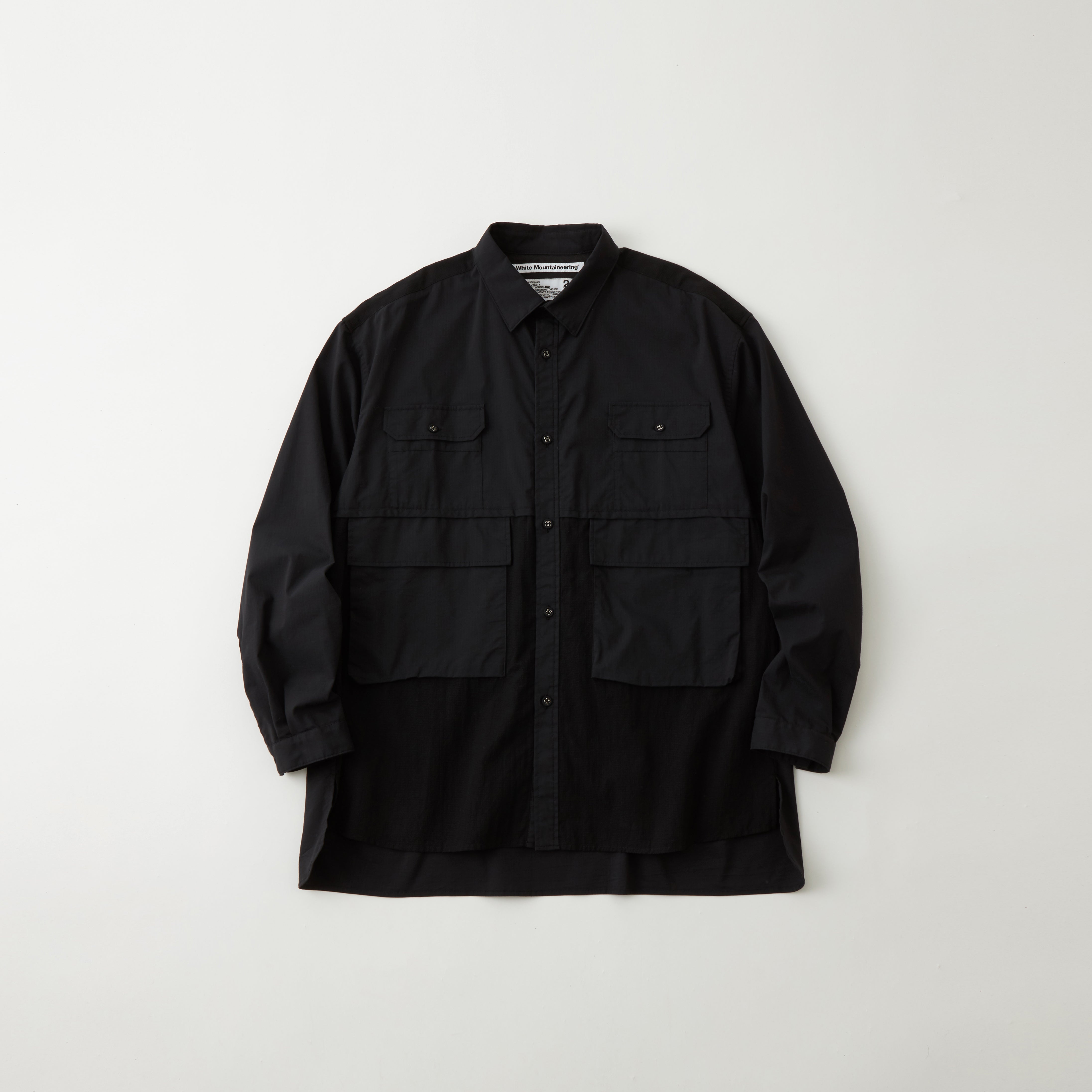 RIPSTOP FAKE LAYERED SHIRT - White Mountaineering®︎ – White