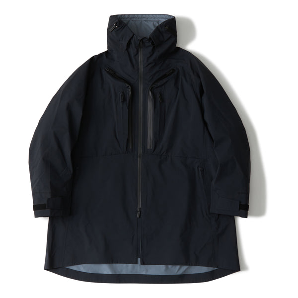 White Mountaineering ステンカラーコートGORE-TEX L レア】ホワイトマウンテニアリング GORE-TEX ウールステンカラー