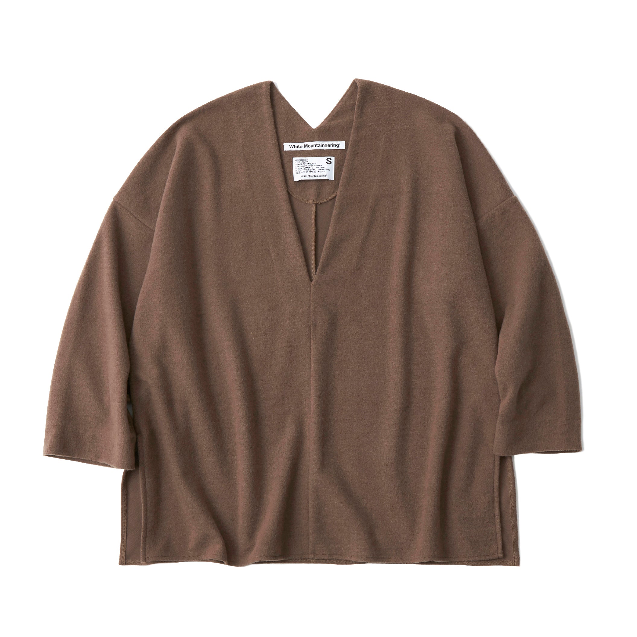 V NECK PULLOVER – White Mountaineering OFFICIAL WEB SITE.