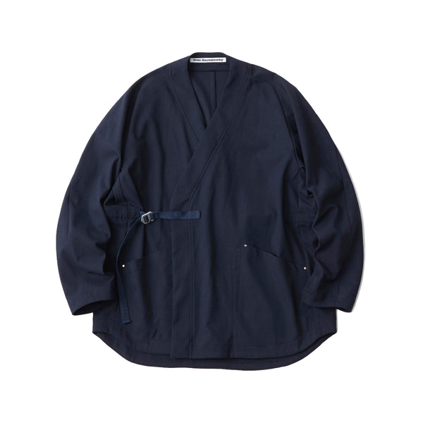 【新品未使用タグ付き】white mountaineering キモノシャツ WM2273101_NAVY_600x600_crop_ce