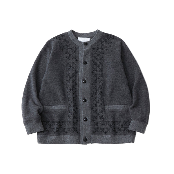 m*y様 White Mountaineering カーディガン WM2273524_CHARCOAL_600x600_cro