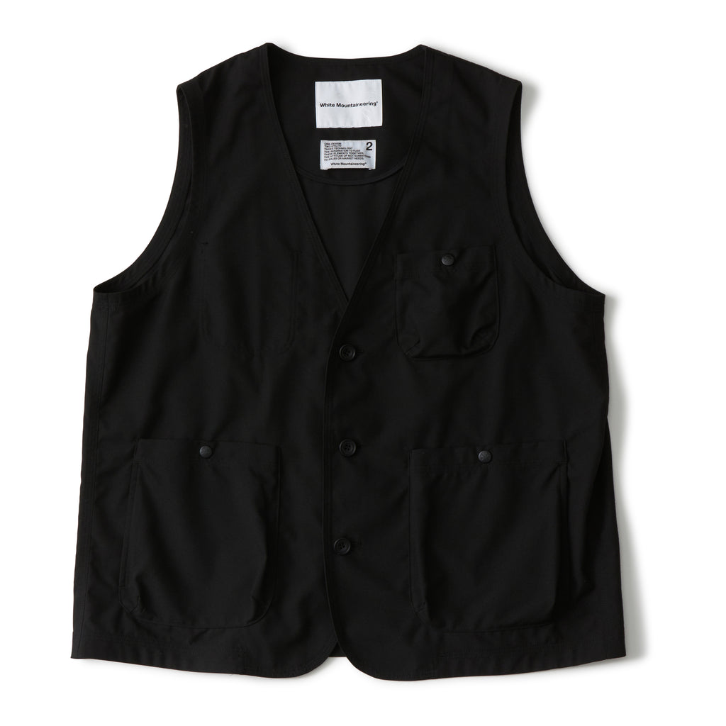新品未使用品　White Mountaineering BOA VEST 新品タグ付き White Mountaineering / PATCHWORK BOA VEST