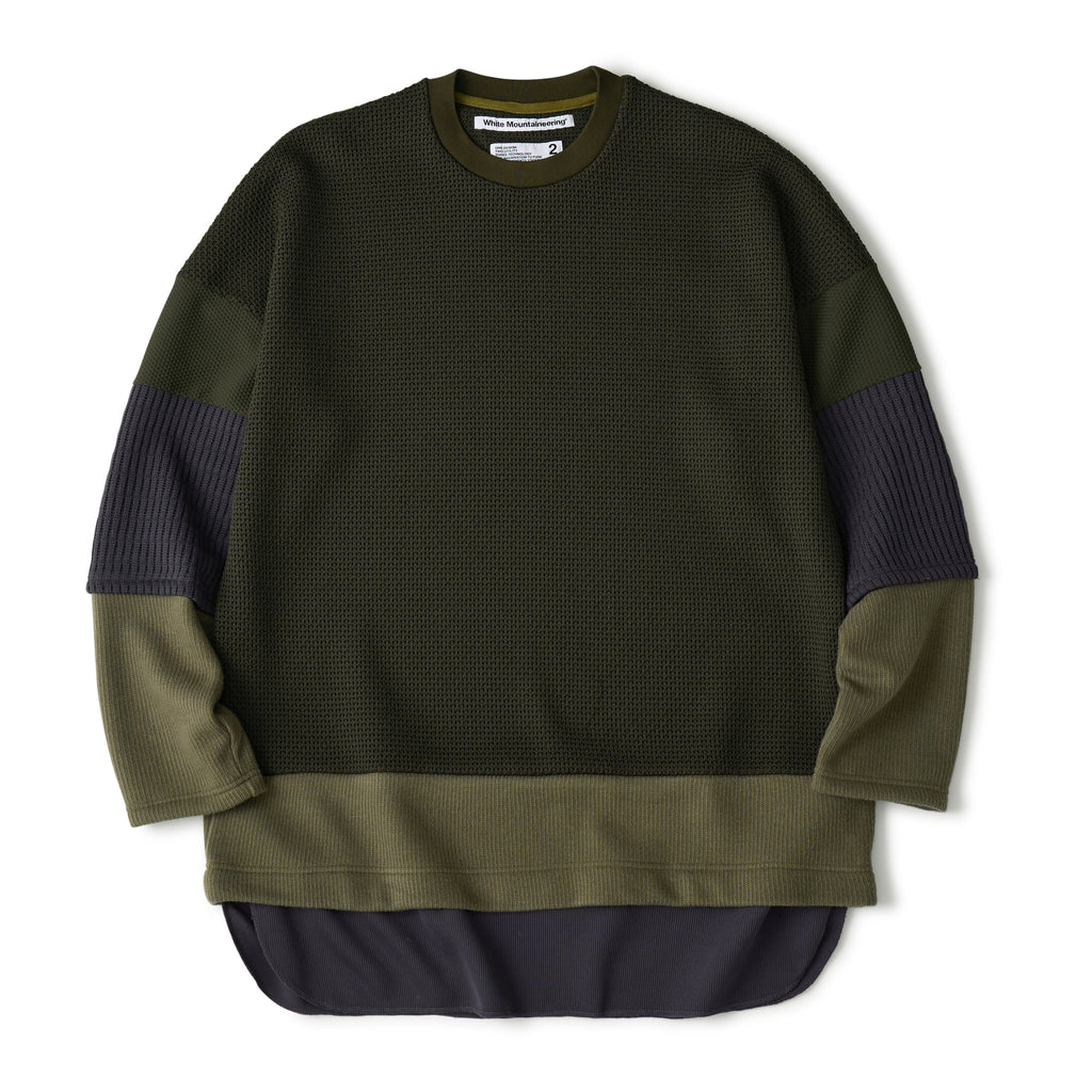 LAYERED LONG SLEEVE T-SHIRT – White Mountaineering OFFICIAL WEB SITE.