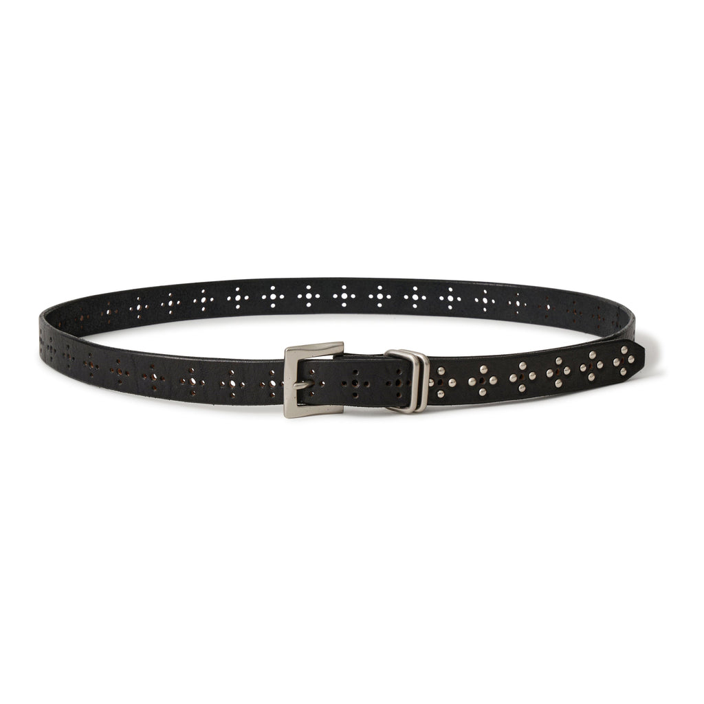 小物 BRAIDED STUDDED LEATHER BELT STUDS LEATHER BELT – White Mountaineering OFFICIAL WEB SITE.