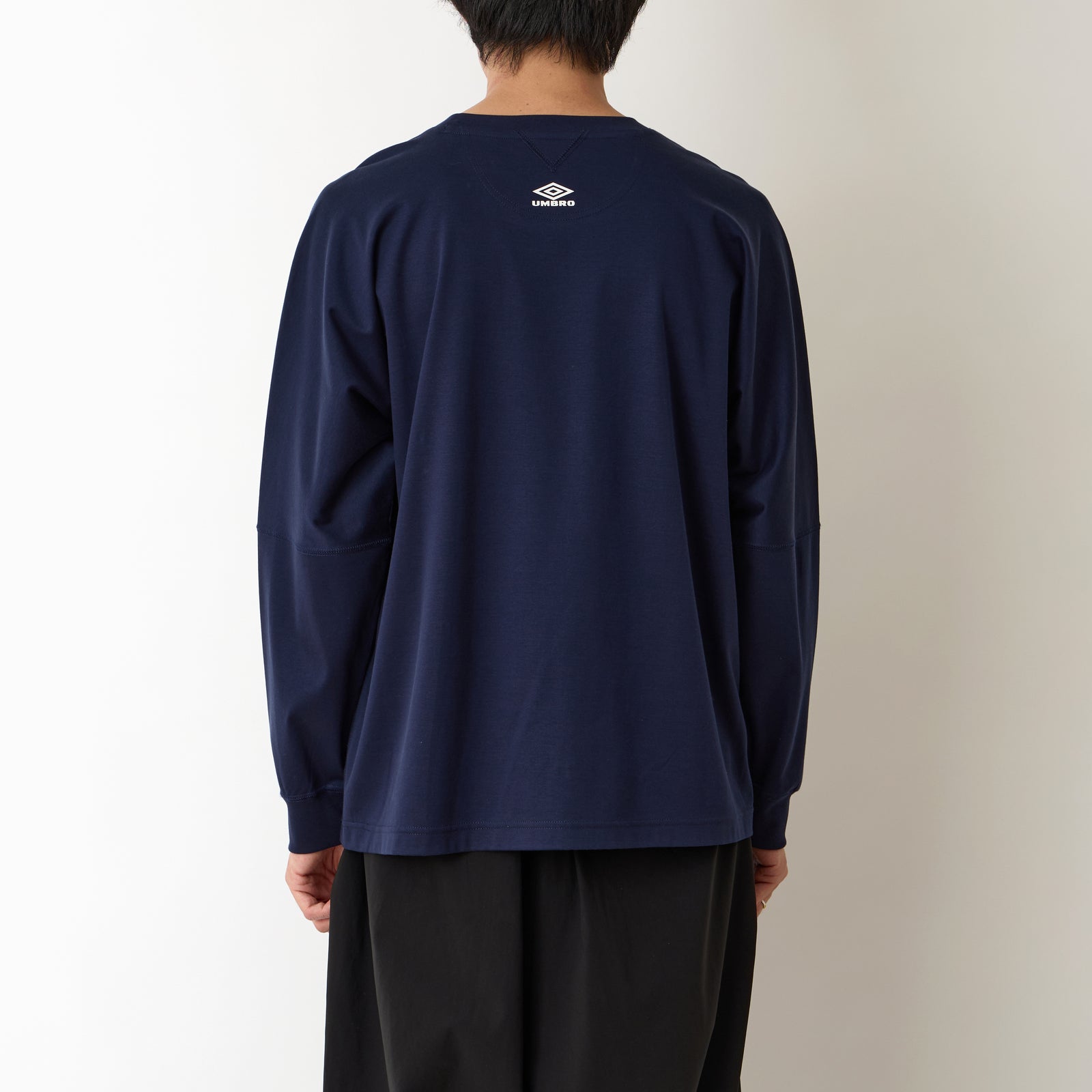 WM × UMBRO LONG SLEEVE T-SHIRT - White mountaineering