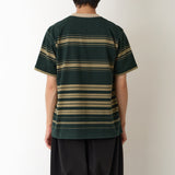 RANDAM STRIPE LOGO T-SHIRT