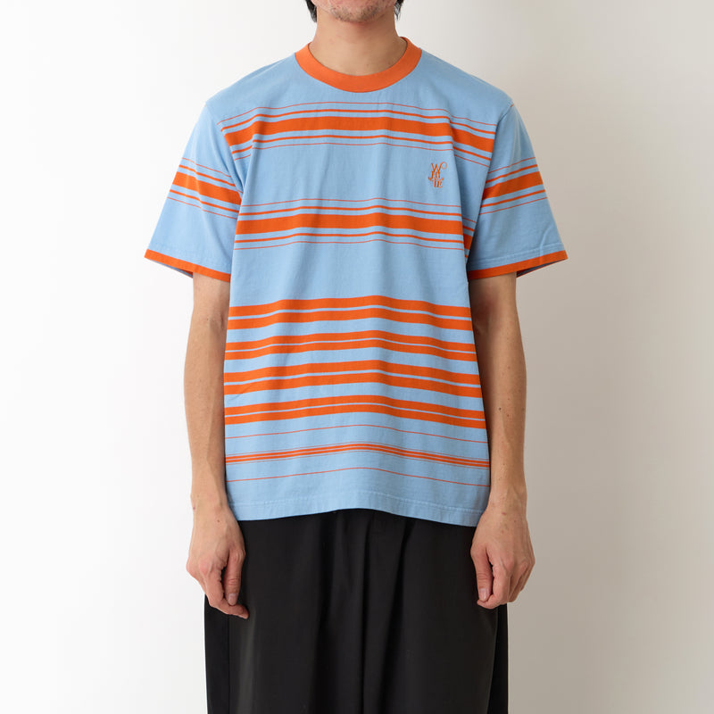 RANDAM STRIPE LOGO T-SHIRT