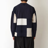 PATCHWORK LONG SLEEVE T-SHIRT