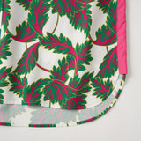 BOTANICAL PATTERN WIDE SHIRT