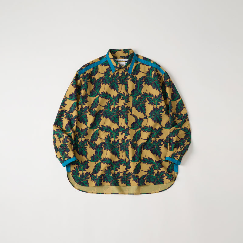 BOTANICAL PATTERN WIDE SHIRT - White Mountaineering®︎ – White