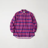 MADRAS CHECK WIDE SHIRT
