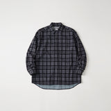 MADRAS CHECK WIDE SHIRT