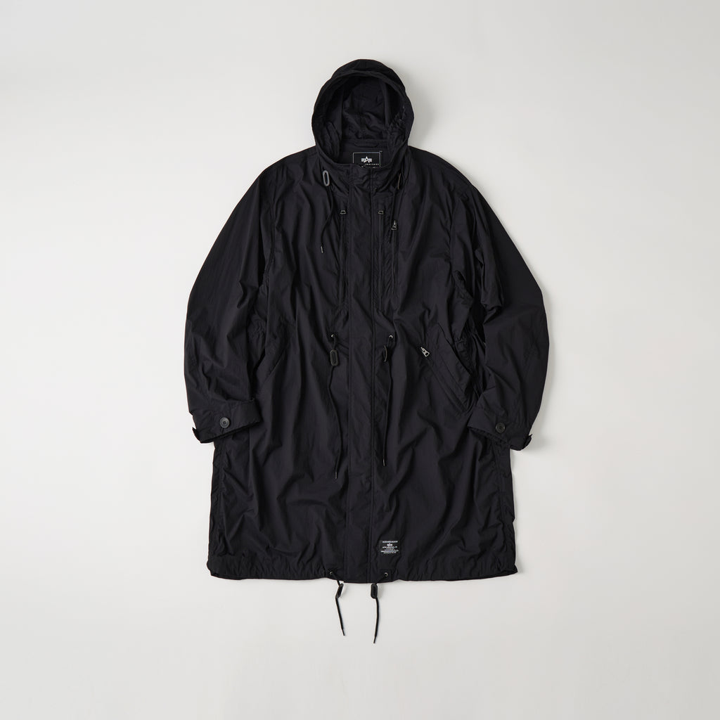 WM × ALPHA INDUSTRIES HOODED COAT - White Mountaineering