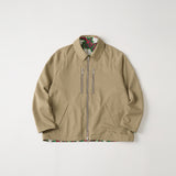 BOTANICAL PATTERN REVERSIBLE BLOUSON
