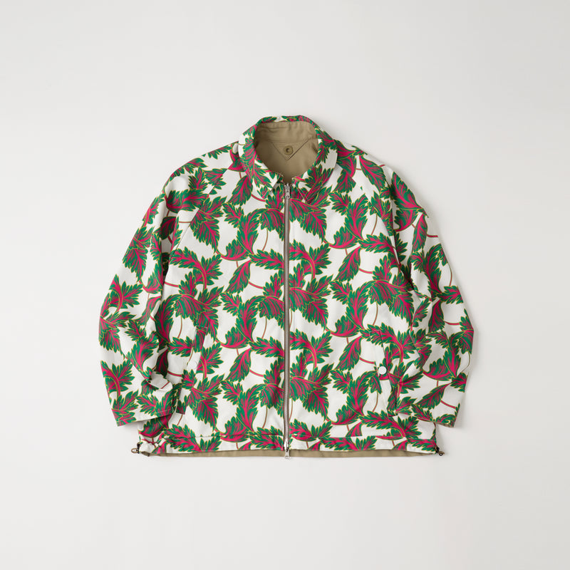 BOTANICAL PATTERN REVERSIBLE BLOUSON - White Mountaineering 