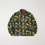 BOTANICAL PATTERN REVERSIBLE BLOUSON