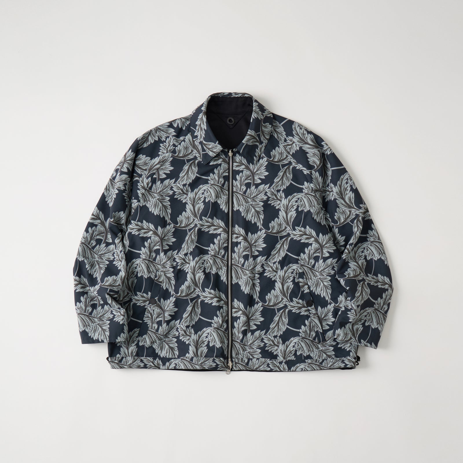 BOTANICAL PATTERN REVERSIBLE BLOUSON - White Mountaineering