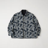 BOTANICAL PATTERN REVERSIBLE BLOUSON
