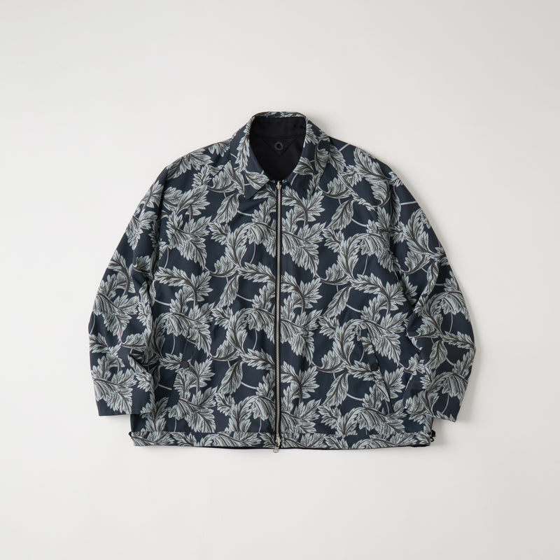 BOTANICAL PATTERN REVERSIBLE BLOUSON - White Mountaineering 