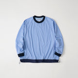 STRIPE RAGLAN PULLOVER