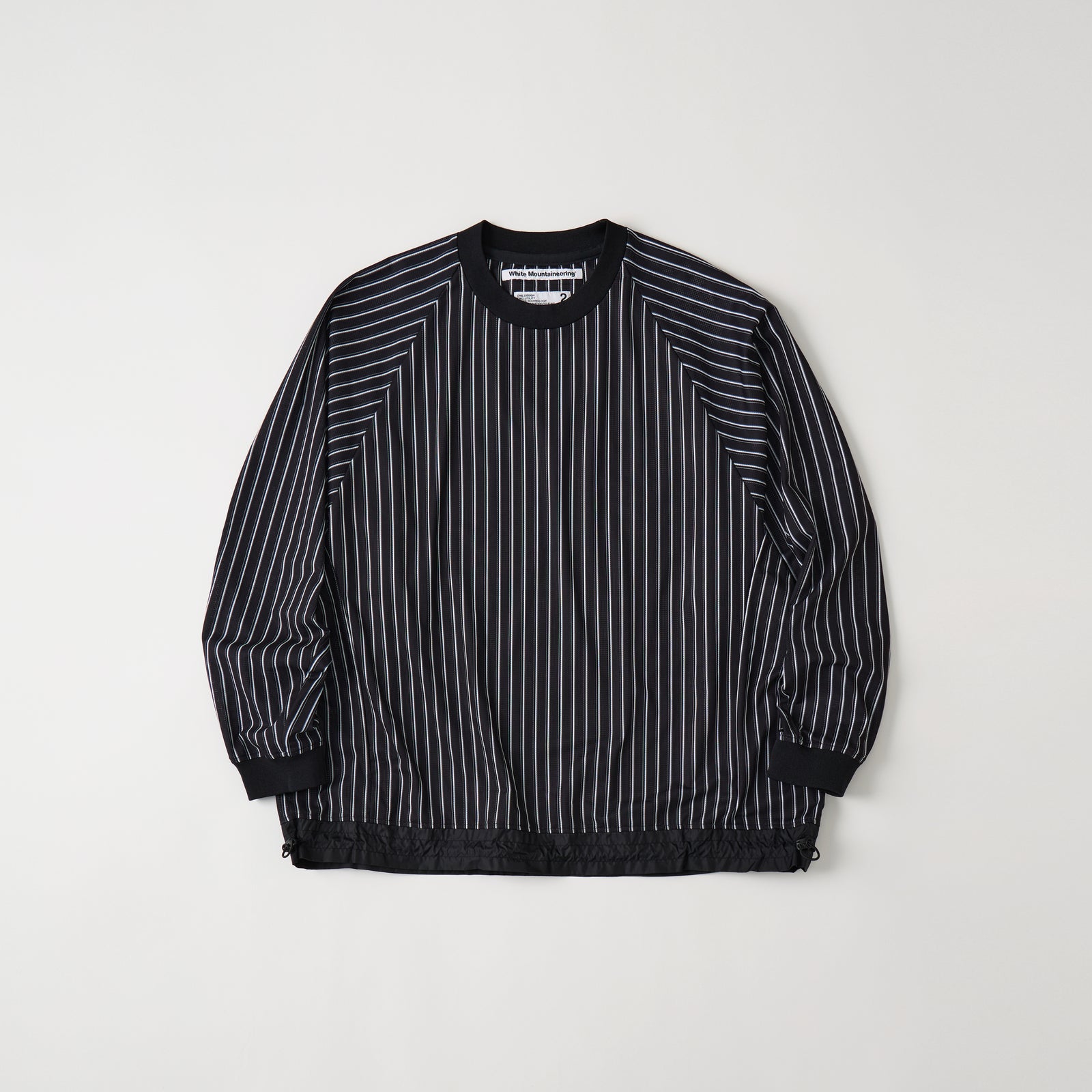 STRIPE RAGLAN PULLOVER - White Mountaineering®︎ – White 
