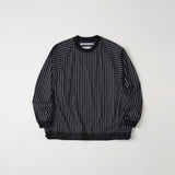 STRIPE RAGLAN PULLOVER