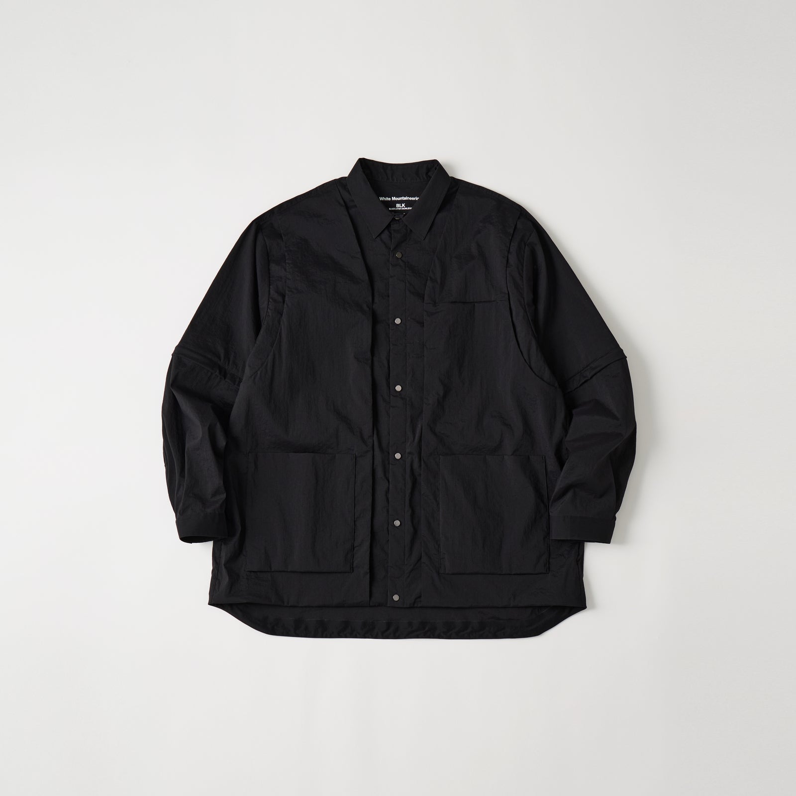 ZIP OFF LAYERED SHIRT - White Mountaineering®︎ – White