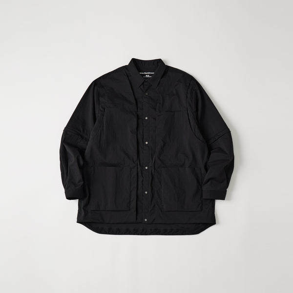 ZIP OFF LAYERED SHIRT - White Mountaineering®︎ – White