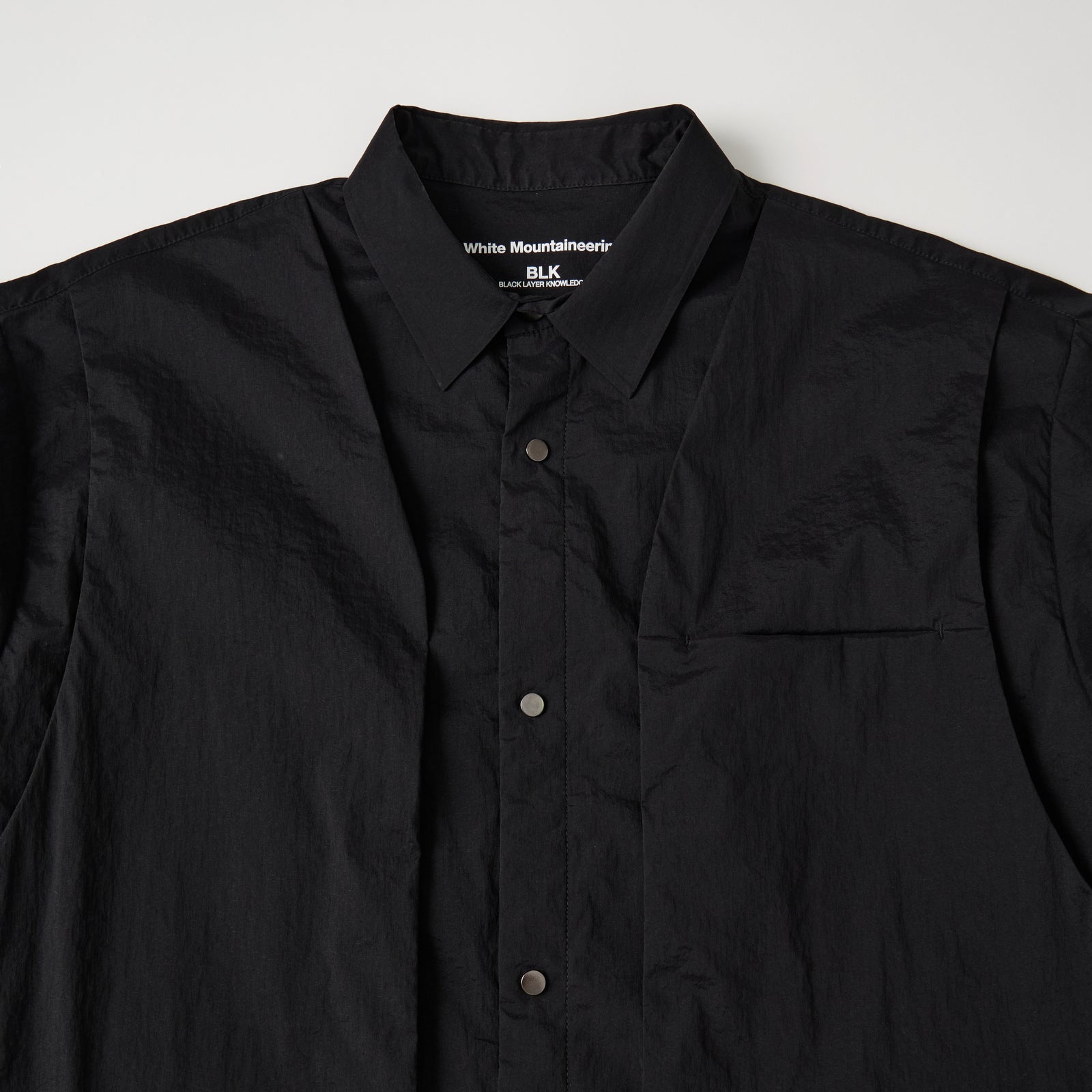 ZIP OFF LAYERED SHIRT - White Mountaineering®︎ – White