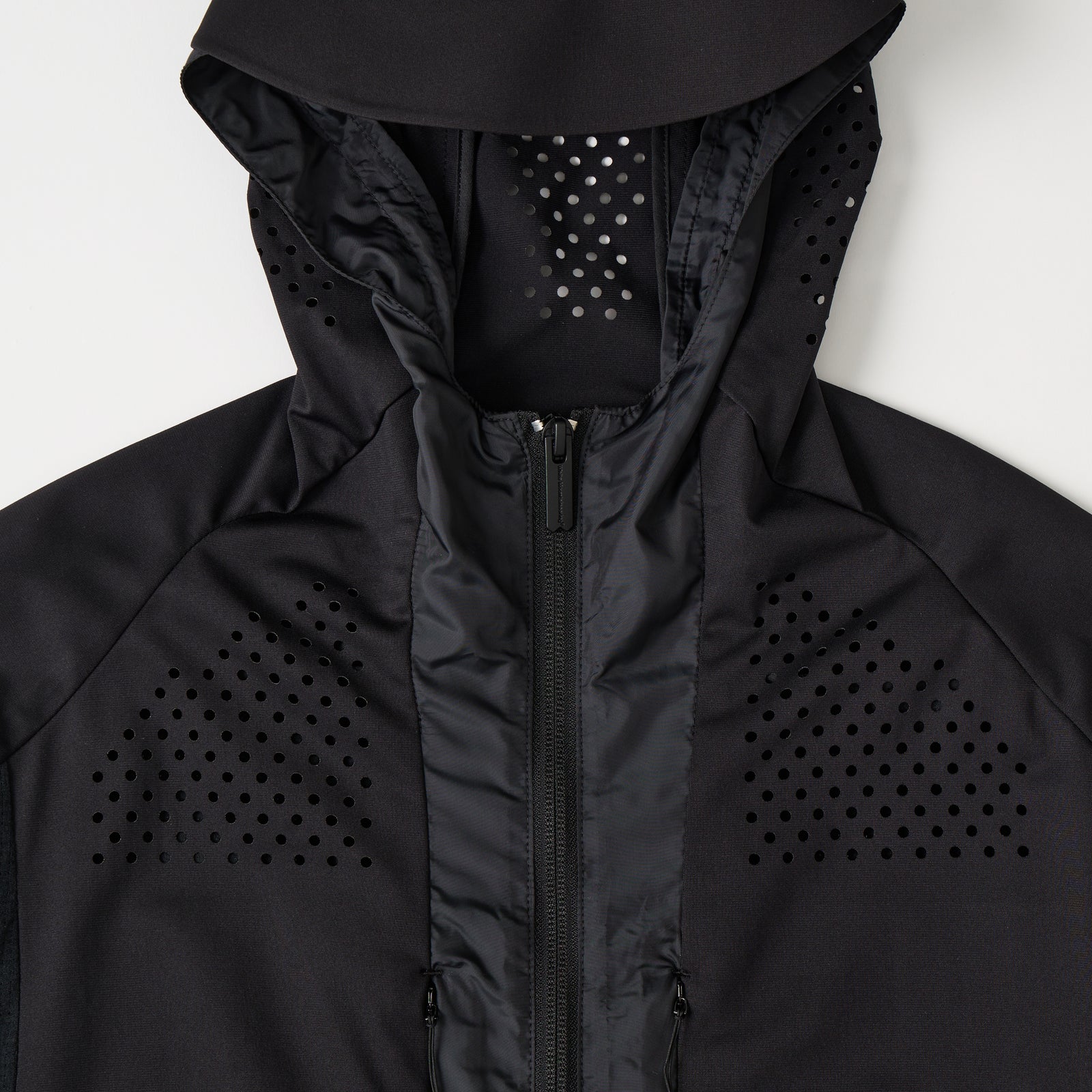 ZIP UP HOODIE - White Mountaineering®︎ – White ZIP UP HOODIE - White Mountaineering®︎ – White