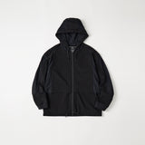 LAYERED ZIP UP HOODIE